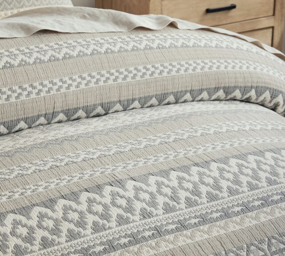 Fair Isle Quilt Cover Pottery Barn Australia